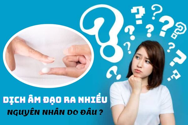 Dịch âm đạo ra nhiều nguyên nhân do đâu? Có nguy hiểm không?