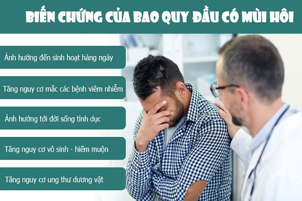 Bao quy đầu có mùi hôi là do đâu? Làm thế nào để khắc phục?